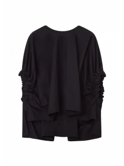 Dagmar Topp Rouched Black^ Toppar