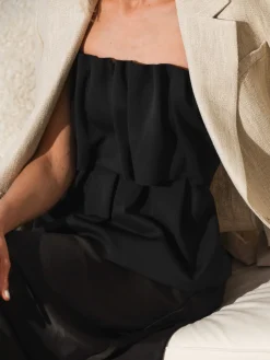 Dagmar Topp Sculpted Tube Black^ Toppar