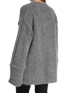 Dagmar Troja Brushed Alpaca Knit Dark Grey^ Tröjor & Koftor