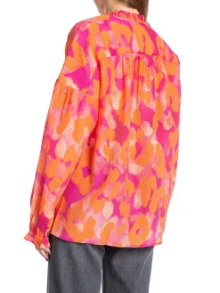 DANTE6 Blus Cameron Leopard Beetroot Pink^ Blusar