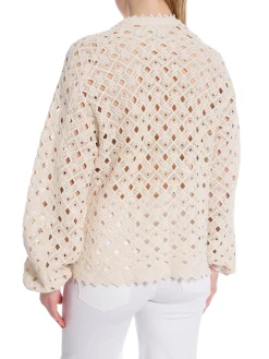 DANTE6 Topp Afira Sculped Lace Butter Cream^ Toppar