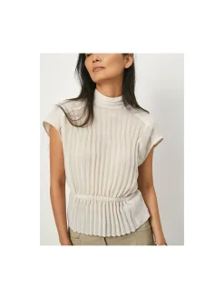 DANTE6 Topp Penelope Gathered Whisper Chalk^ Toppar