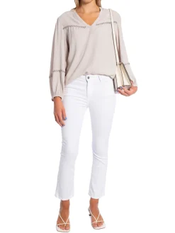 DANTE6 Topp Vale Eyelet Detailedice Grey^ Blusar