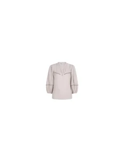 DANTE6 Topp Vale Eyelet Detailedice Grey^ Blusar