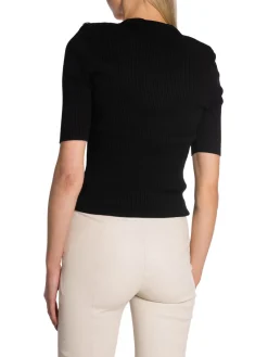 DANTE6 Topp Vari Knitted Raven^ Toppar