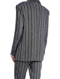 DAY Kavaj Allen Cotton Blend Stripe Black^ Kavajer