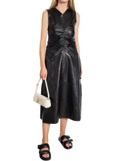 DAY Klanning Natalia Soft Leather Black^ Klänningar