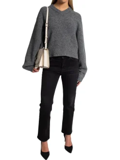 Filippa K Troja Structure Yak Mid Grey^ Tröjor & Koftor