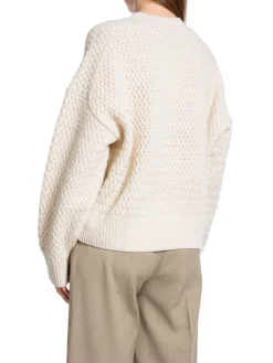 Filippa K Troja Zig Zag Ivory^ Tröjor & Koftor