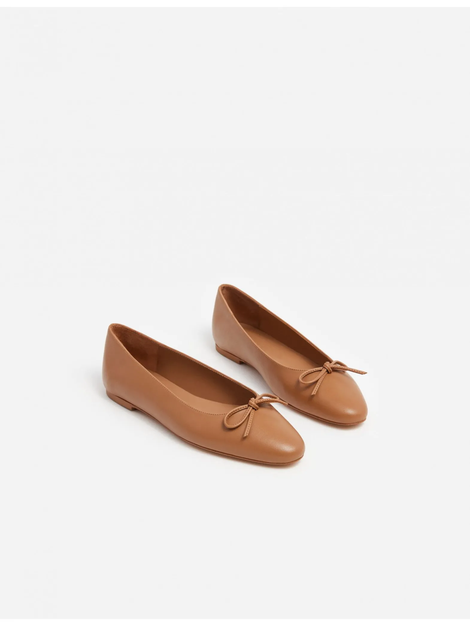 Flattered Ballerina Bodil Leather Cognac^ Ballerina