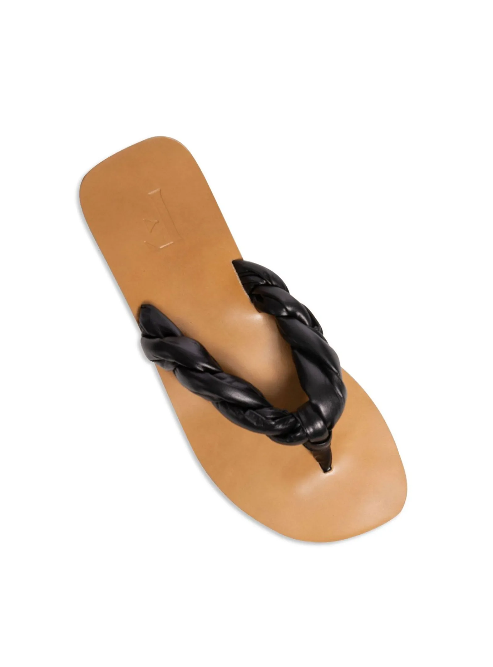 Flattered Sandal Blanche Black Leather^ Sandaler