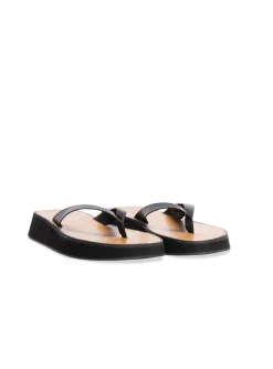 Flattered Sandal Brooke Black Leather^ Sandaler
