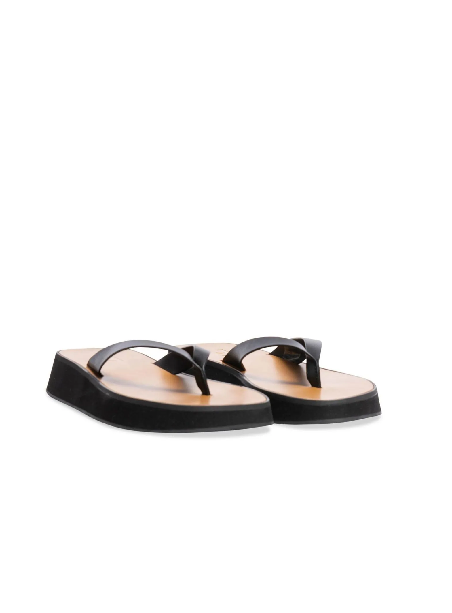 Flattered Sandal Brooke Black Leather^ Sandaler