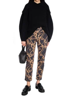 Ganni Jeans Cutye Cropped Printblack^ Jeans
