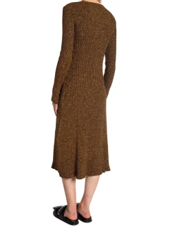 Ganni Klanning Glitter Knit Mole^ Klänningar
