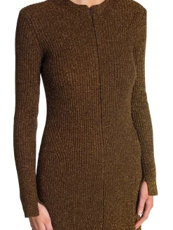Ganni Klanning Glitter Knit Mole^ Klänningar