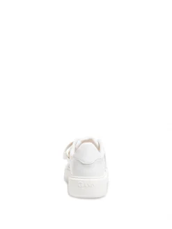 Ganni Sneaker Sporty Mix Cupsole Low Top Velcro Egret^ Sneakers