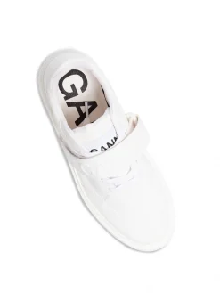 Ganni Sneaker Sporty Mix Cupsole Low Top Velcro Egret^ Sneakers