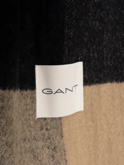 GANT Halsduk Checked Dark Khaki^ Sjalar & Halsdukar
