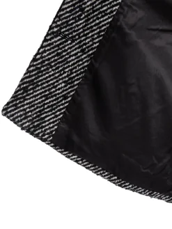 GANT Jacka Pattern Cropped Wool Charcoal Melange^ Jackor & Kappor
