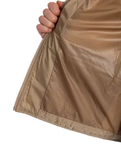 GANT Jacka Quilted Collarred Dark Khaki^ Jackor & Kappor