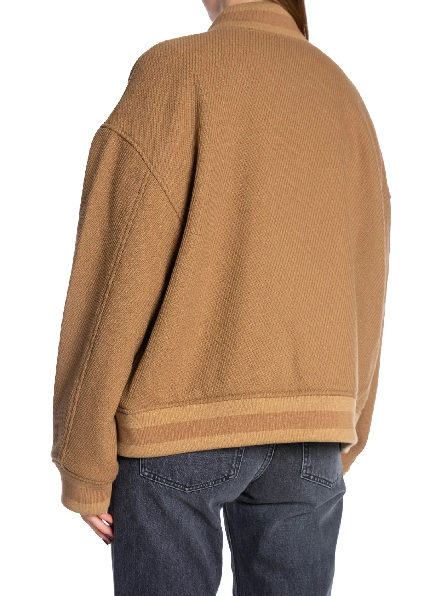 GANT Jacka Wool Twill Varsity Warm Khaki^ Jackor & Kappor