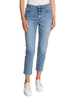 GANT Jeans Straight Cropped Mid Blue Vintage^ Jeans