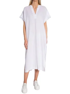 GANT Kaftan Relaxed Ss Linen White^ Klänningar