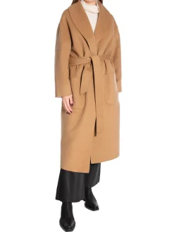 GANT Kappa Handstitched Belted Warm Khaki^ Jackor & Kappor