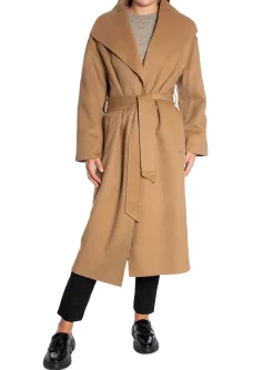 GANT Kappa Handstitched Belted Warm Khaki^ Jackor & Kappor