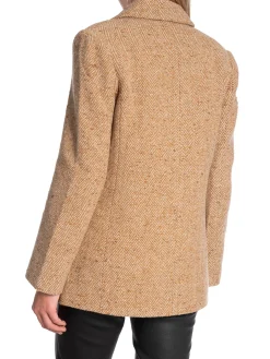 GANT Kavaj Regular Herringbone Roasted Walnut^ Kavajer