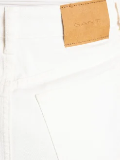 GANT Kjol White Denim Eggshell^ Kjolar