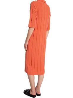 GANT Klanning Terry Rib Polo Grapefruit^ Klänningar