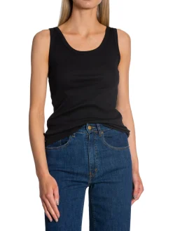 GANT Linne Rib Ebony Black^ Linnen