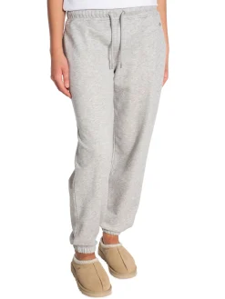 GANT Mjukisbyxa Rel Shield Light Grey Melange^ Byxor