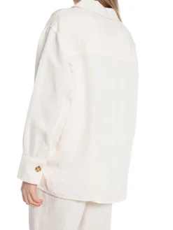 GANT Skjorta Rel Linen Blend Eggshell^ Skjortor