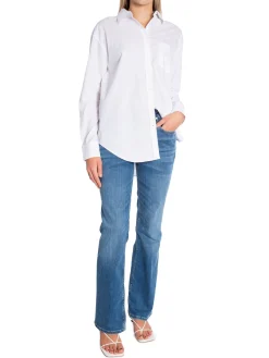 GANT Skjorta Rel Poplin White^ Skjortor
