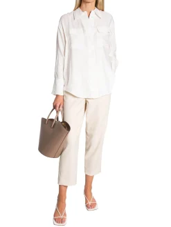 GANT Skjorta Relaxed Flap Pocket Eggshell^ Skjortor