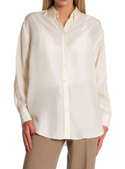 GANT Skjorta Relaxed Silk Linen^ Skjortor