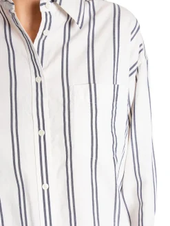 GANT Skjorta Stripe Classic Blue^ Skjortor