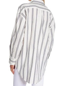 GANT Skjorta Stripe Classic Blue^ Skjortor
