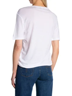 GANT Topp Drape Ss White^ Toppar