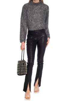 Gestuz Byxa Skinny Faye Hw Black^ Byxor