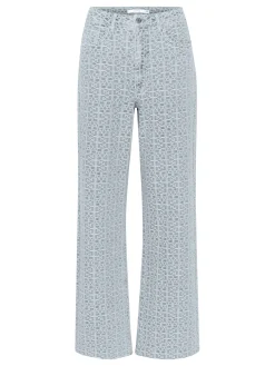 Gestuz Jeans Nila Mw Wide Ice Blue^ Jeans