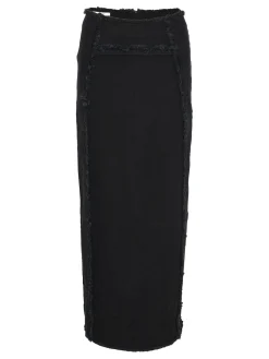 Gestuz Kjol Catia Hw Long Black^ Kjolar
