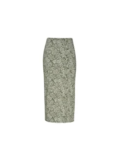 Gestuz Kjol Rosille Chive Green Rose^ Kjolar