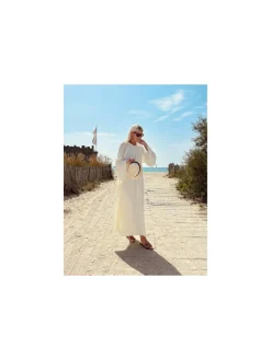 Gestuz Klanning Celeste Maxi Ethereal Off White^ Klänningar