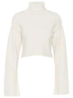 Gestuz Troja Georgia Cropped Rollneck Egret^ Tröjor & Koftor
