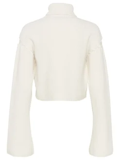 Gestuz Troja Georgia Cropped Rollneck Egret^ Tröjor & Koftor