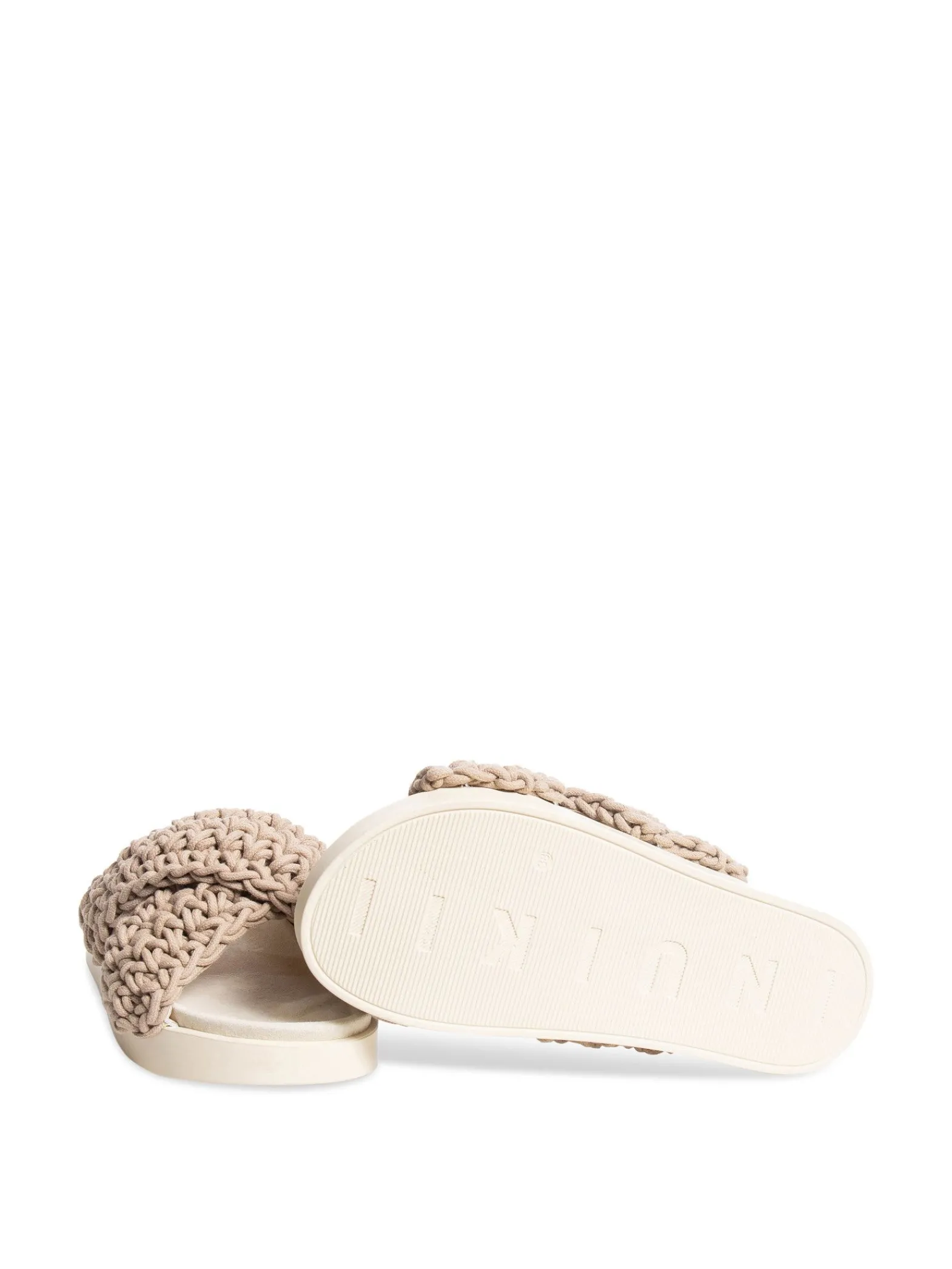 INUIKII Sandal Woven Taupe^ Sandaler